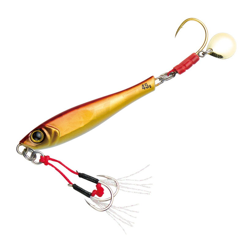 テイルウォーク(tail walk) YUMMY JIG TG タイゲームチューン 45g #02 CH レッドゴールド ウィズグロー