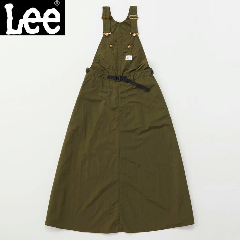 Lee(リー) Kid's OUTDOORS OVERALL SKIRT キッズ 140cm OLIVE LK2150-219