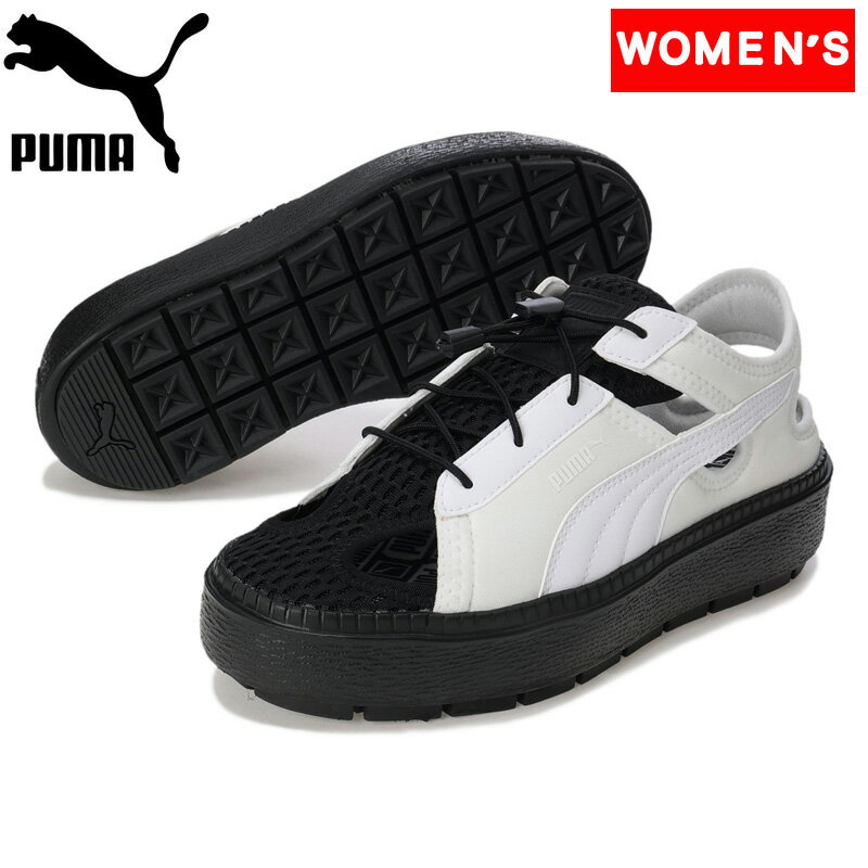 PUMA(プーマ) 【22春夏】バスケット プラットフォーム トレース ライト ミュール スニーカー ウィメンズ 24.0cm 05(PUMA WHITE-PU) PJ382872