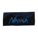 iK(NANGA) NANGA LOGO FACE TOWEL(iK S tFCX^I) BLU t[ N1FTBLN4