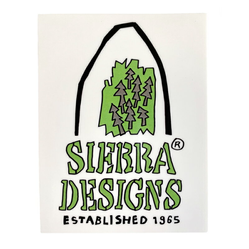 SIERRA DESIGNS(シエラデザインズ) POP SD LOGO STICKER ONE SIZE SDST05