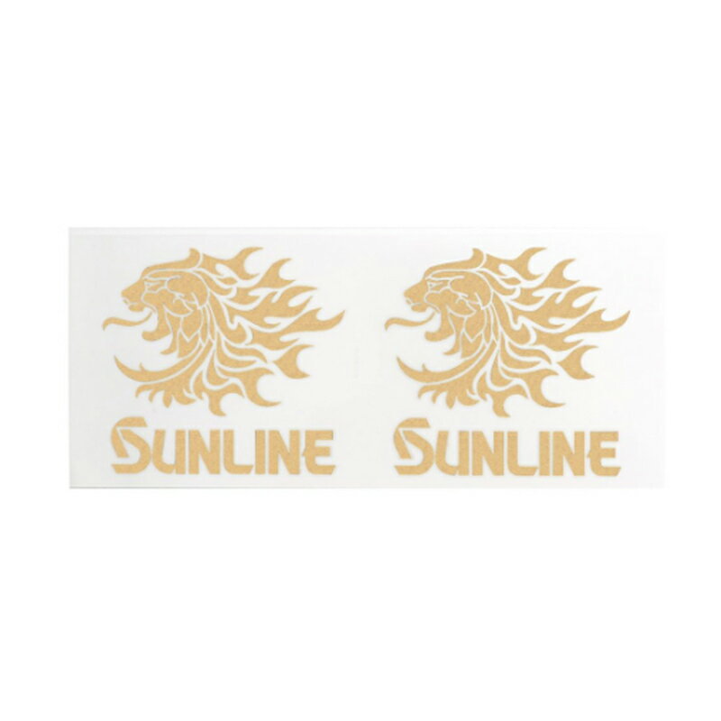 サンライン(SUNLINE) サンライン獅子転写ステッカー 全2色(4)