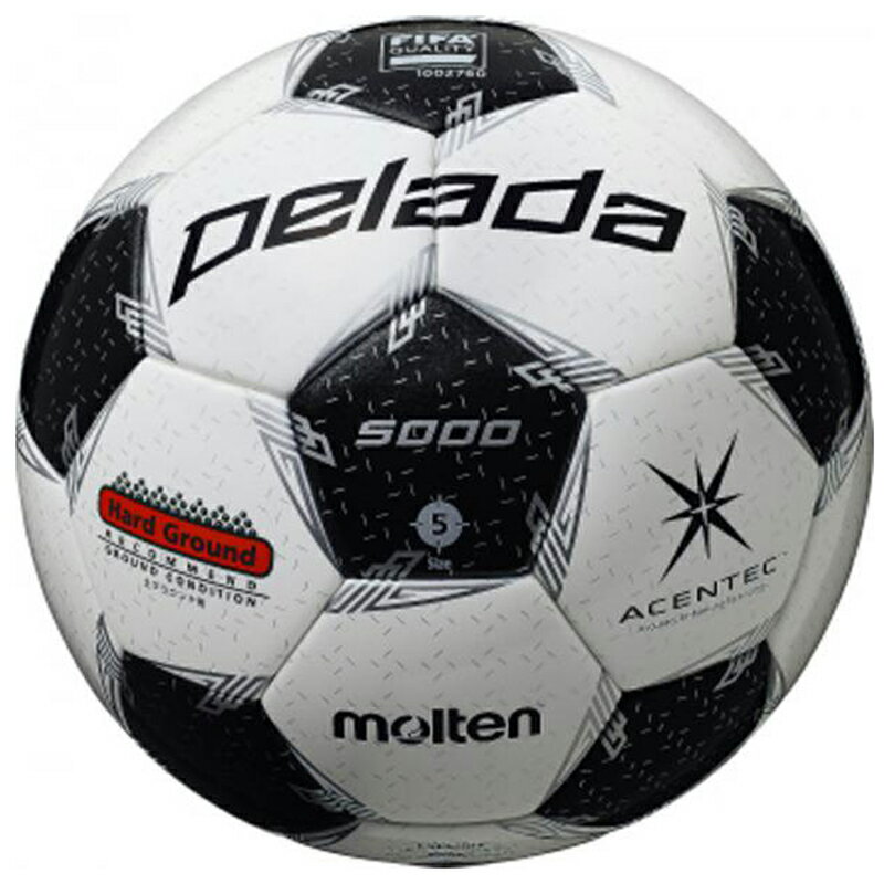モルテン(molten) サッカーボール5号球 ペレーダ5000土用 5号球 スノーホワイト×メタリックブラック F5L5001格安セール サッカー 用品 セール