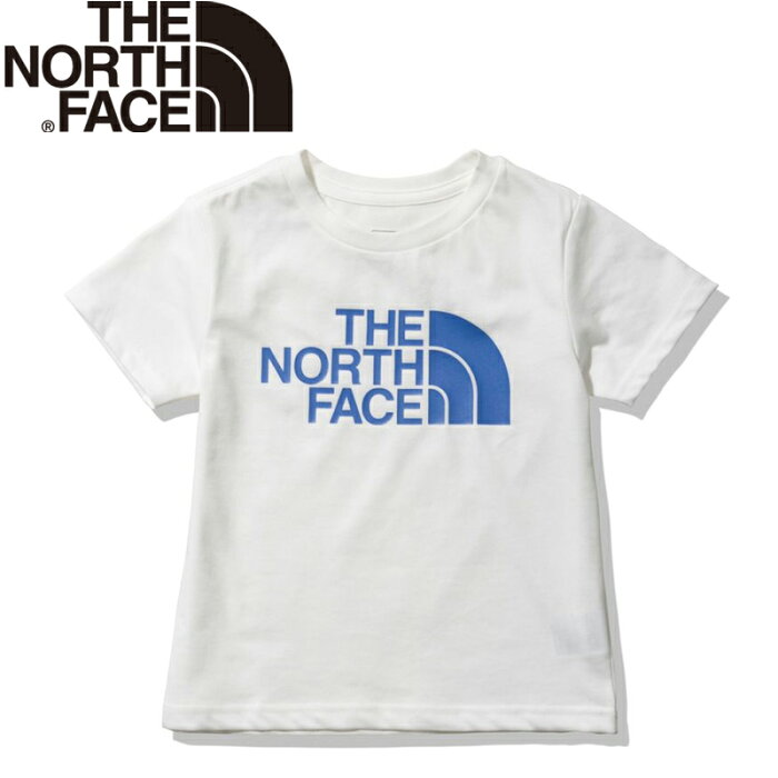 THE NORTH FACE(ザ・ノース・フェイス) 【22春夏】S/S TNF LUMINOUS COLOR TEE(TNFルミナスカラーティー)キッズ 140cm ホワイト(W) NTJ32263