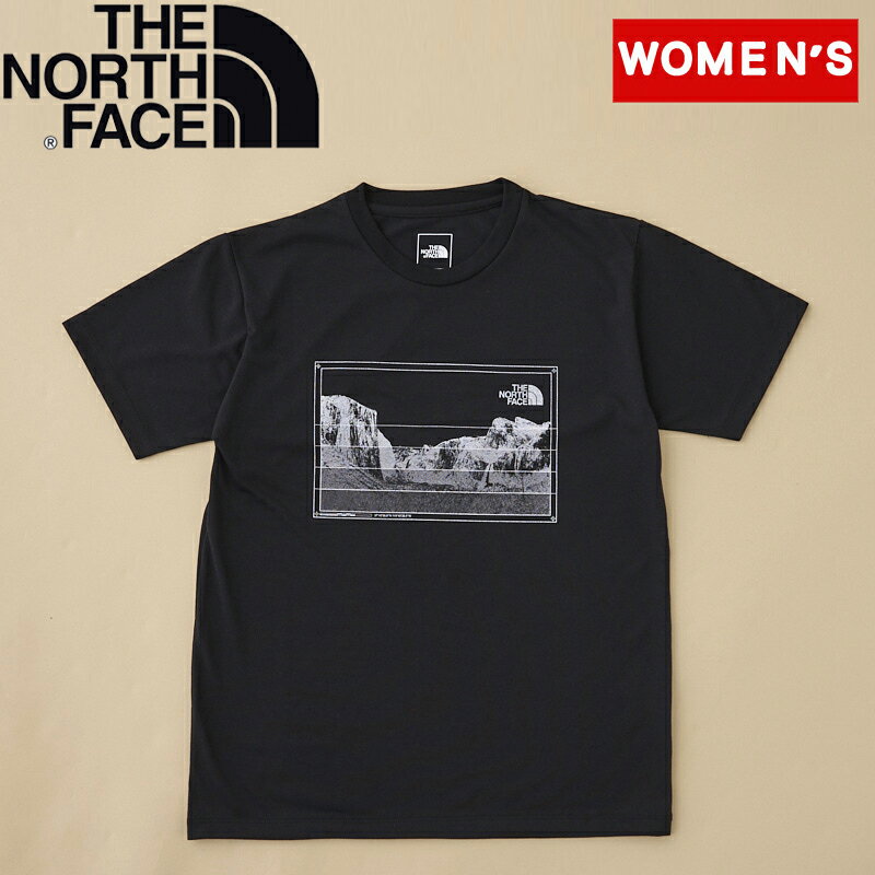 THE NORTH FACE(ザ・ノース・フェイス) 【22春夏】Women's ショートスリーブ トリプル グラデーション ティー ウィメンズ M ブラック(K) NTW32250