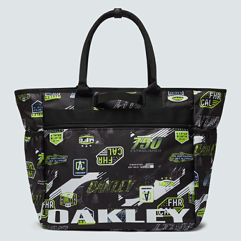 OAKLEY(オークリー) BG TOTE BAG 15.0 FOS900646 フリー BLACK GEO PRINT U-12824