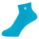 CONVERSE(コンバース) カラーアンクルソックス 靴下 スポーツ/カジュアル 23-25cm ターコイズ(2400) CB161003