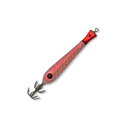 フィッシュリーグ カシラスッテ 20号 KS10 UVスケスケレッド(蛍ムラ)(4)