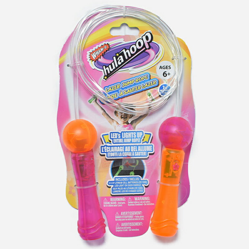 ワムオー(Wham-O) 81750 LAZER JUMP ROPE フリー PNK×ORG 77802031