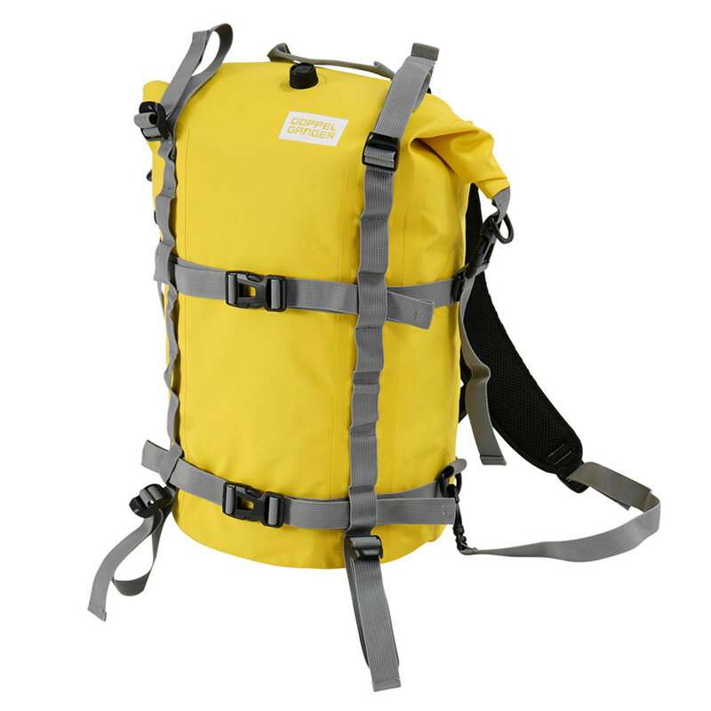 ドッペルギャンガー(DOPPELGANGER) TARPAULIN DAYPACK 3(ターポリン デイパック 3) 20L イエロー DBT422-YL