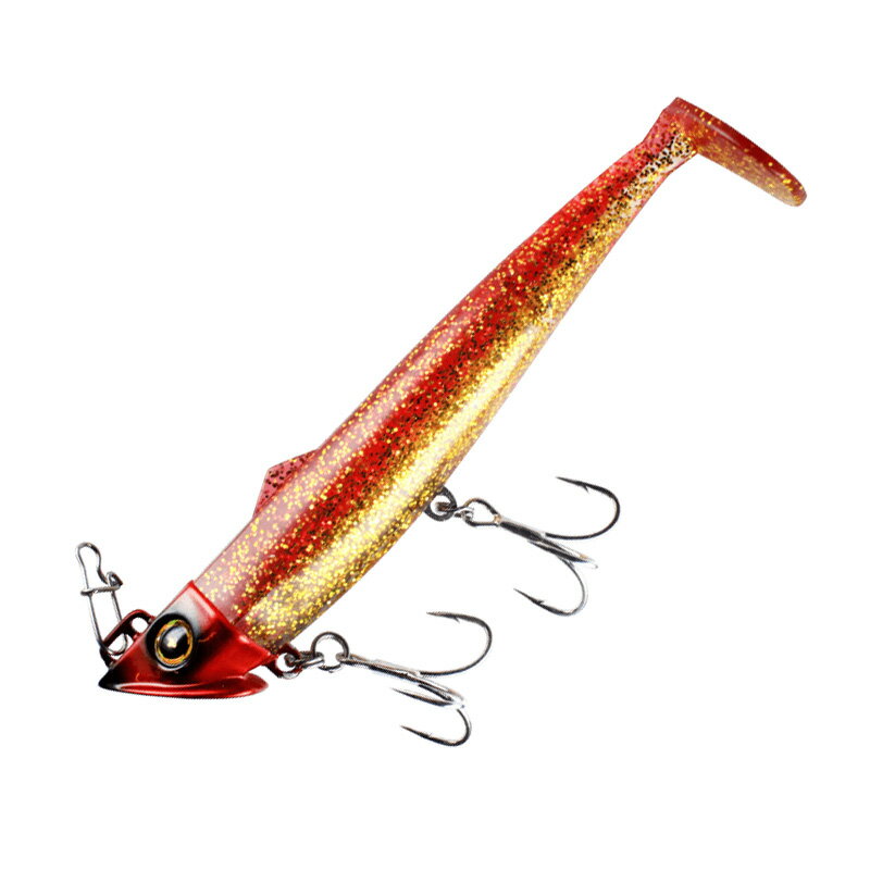 ハヤブサ(Hayabusa) ジャックアイ フリフリシャッド 20g #3 アカキン FS443