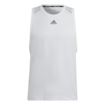 adidas(アディダス) M HIIT SPIN タンクトップ J/S ホワイト(HP1755) WU842