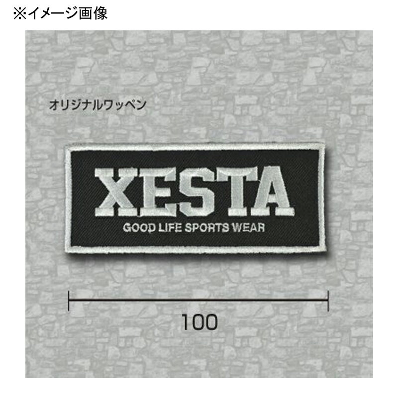 ゼスタ(XeSTA) オリジナルワッペン モスグリーン×ブラック