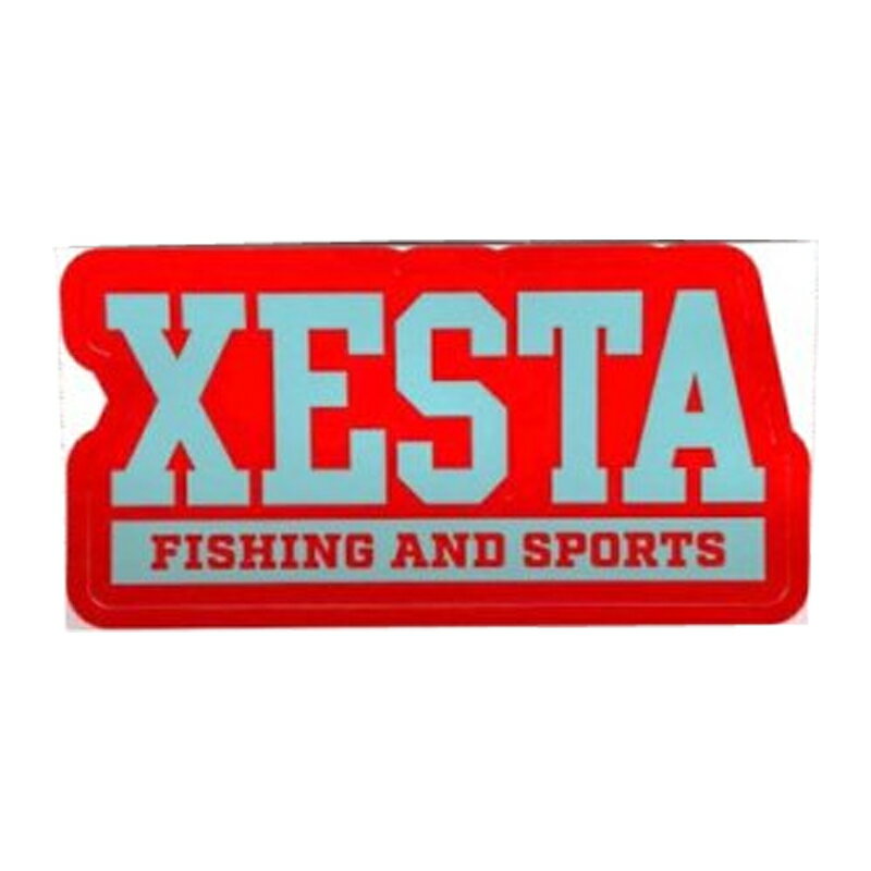 【12/1 最大2,000円OFFクーポン&全品P2】 ゼスタ(XeSTA) GSロゴステッカー S レッド×サックス