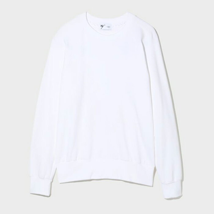 NEUTRALWORKS.(ニュートラルワークス.) 【22秋冬】LWS LONG SLEEVE CREW(MXP ライトウォーム スウェット クルー) S ホワイト(W) KSU22142