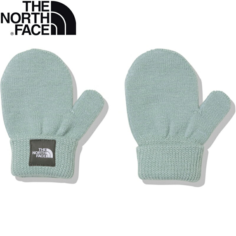 THE NORTH FACE(ザ・ノース・フェイス) 【22秋冬】Baby's KNIT MITT(ベビー ニット ミット) ベビーフリー ワサビ(WS) NNB62200