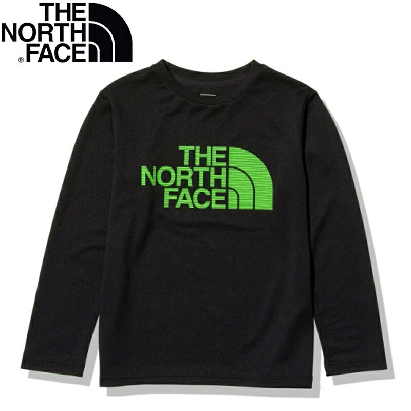 THE NORTH FACE(ザ・ノース・フェイス) 【22秋冬】Kid's L/S GTD CREW(ロングスリーブ GTD クルー)キッズ 140cm ブラック2(KK) NTJ82232