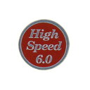 Avail(アベイル) HSステッカー STICKER-HISPEED レッド