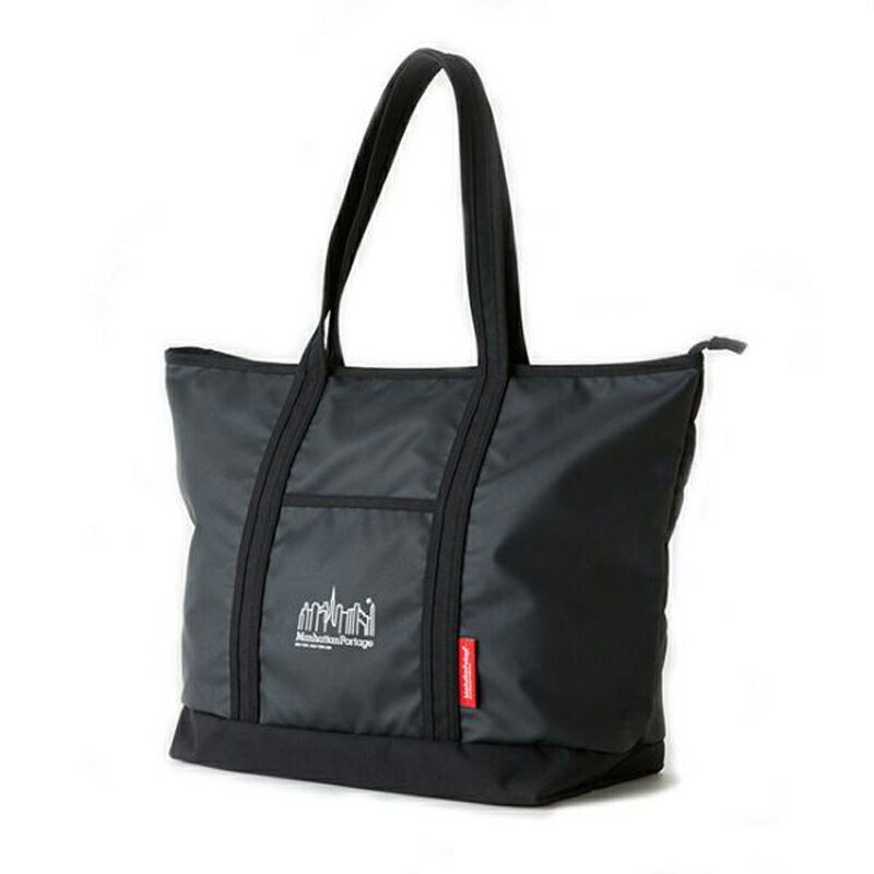 Manhattan Portage(マンハッタンポーテージ) MP Logo Printed Cherry Hill Tote Bag 1001(BLK×WHT) MP1307ZP