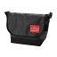 Manhattan Portage(ޥϥåݡơ) Matte Vinyl Casual Messenger Bag JR 1000(BLK) MP1605JRMV