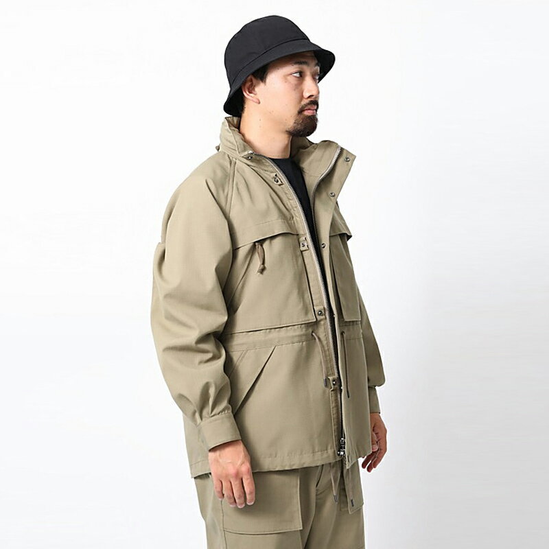 スノーピーク(snow peak) TAKIBI Mountain Jacket(タキビ マウンテン ジャケット)メンズ M Beige JK-22AU10103BG 2