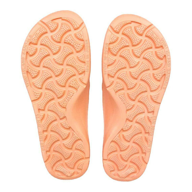 ビバアイランド(VIVA! ISLAND) 【日本製】FLIP FLOP(フリップ フロップ)/ビーチサンダル 25 Salmon V-821111