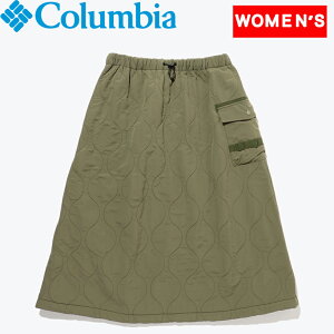 Columbia(コロンビア) 【22秋冬】Women's CHICAGO AVENUE QUILTED SKIRT ウィメンズ L 397(STONE GREE) PL9267