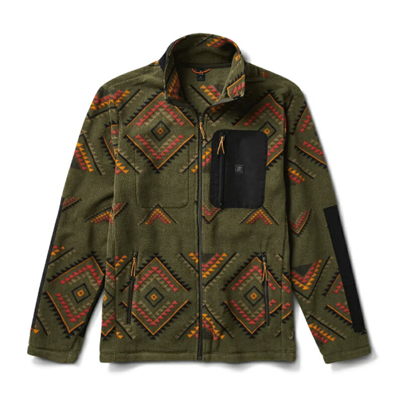 ロアーク リバイバル(ROARK REVIVAL) LANDFALL FLEECE M DARK MILITARY RF277-DKM