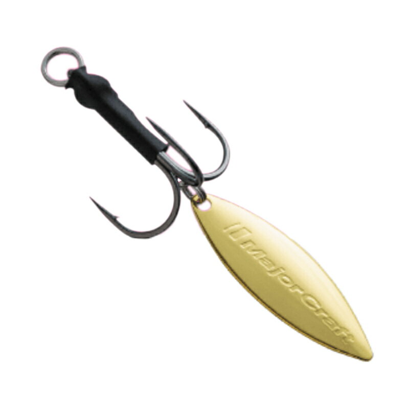 【12/5迄 最大2,000円OFF】 メジャークラフト 簡単ブレードトレブル ノーマルタイプ #4 #001 ゴールド