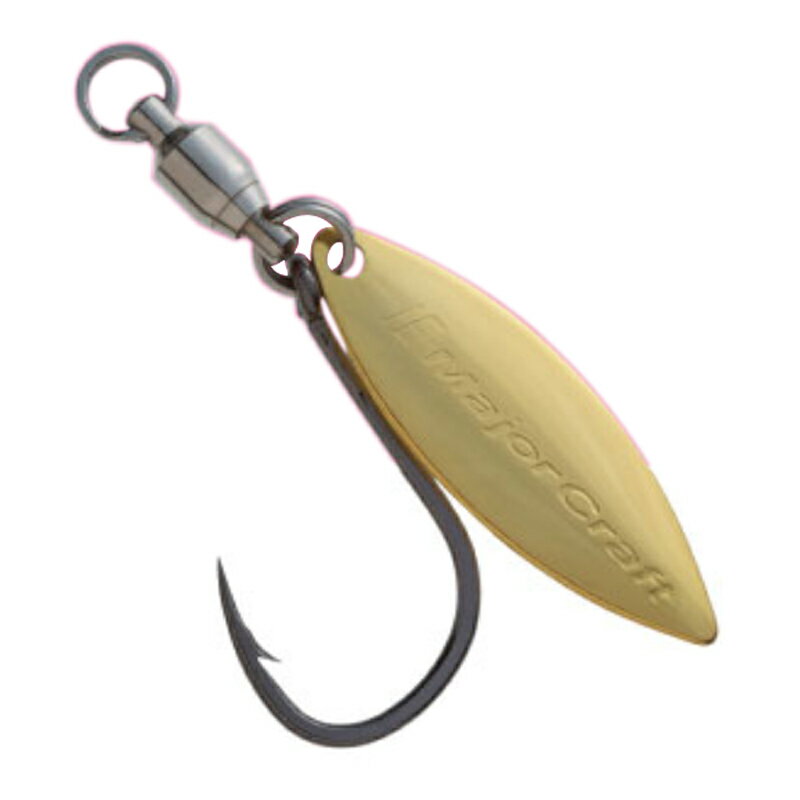 【12/5迄 最大2,000円OFF】 メジャークラフト 簡単ブレードフック ノーマルタイプ S #001 ゴールド