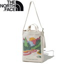 楽天ナチュラム 楽天市場支店THE NORTH FACE（ザ・ノース・フェイス） K ORGANIC COTTON TOTE（キッズ オーガニックコットン トート） ナチュラル×ヨセミテリバープリント（NR） NMJ82250