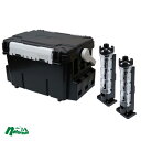 メイホウ(MEIHO) 明邦 バケットマウス BM-7000+ロッドスタンド BM-300 Light(お得な3点セット) クリア×ブラック