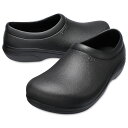 CROCS(クロックス) ON THE CLOCK WORK SLIP ON(オンザクロック ワークスリップオン) 26cm(M8) Black 205073(4)