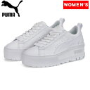 PUMA(v[}) y24tāzMAYZE WEDGE(CY EFbW)/EBY Xj[J[ 24.0cm PUMA WHITE 386273