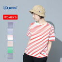 ORCIVAL(I[Vo) W WIDE BOAT NECK P.O. SHORT SLEEVE EBY 1 WHITE~RED #RC-9255