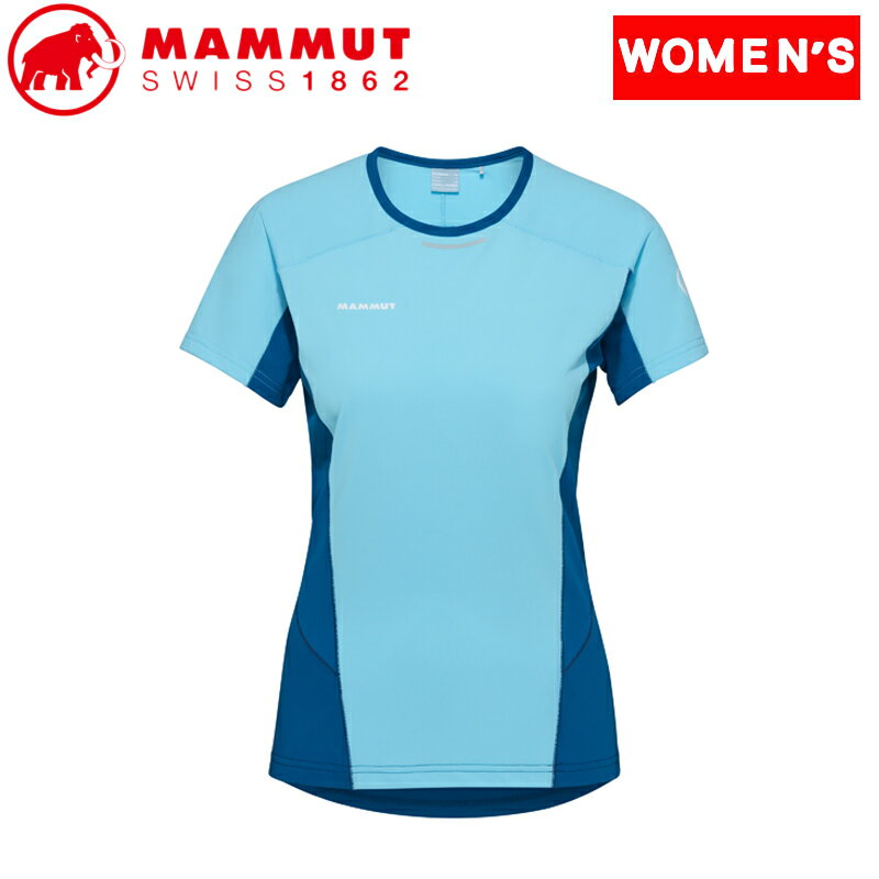 マムート アウトドアウェア レディース MAMMUT(マムート) Aenergy FL T-Shirt AF Women's M 50551(cool blue×deep ice) 1017-04990