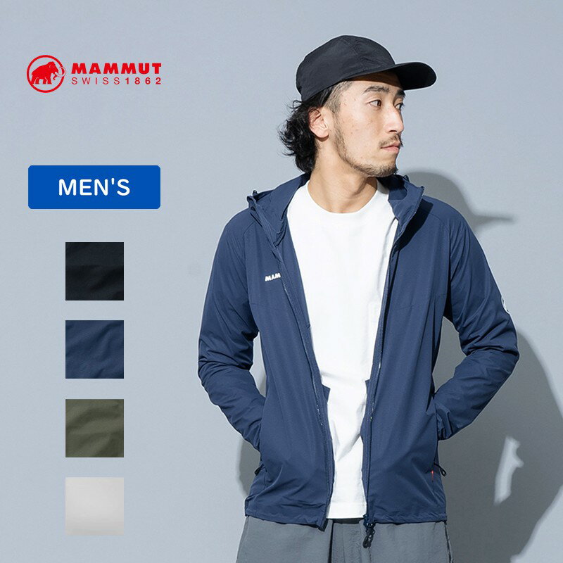 MAMMUT(マムート) 【24春夏】GRANITE SO Hooded Jacket AF Men's M 5899(marine×white) 1011-00322