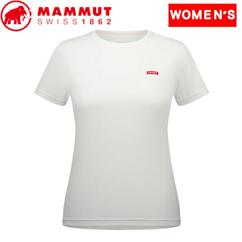 マムート アウトドアウェア レディース MAMMUT(マムート) Mammut Essential T-Shirt AF Women's S 00472(white PRT2) 1017-05090