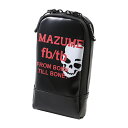 MAZUME(マズメ) mazume モバイルケース Slim ブラック×ホワイト MZAF-724(4)