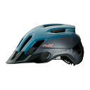オージーケー カブト(OGK KABUTO) FM-X(エフエム・エックス) バイザー付ヘルメット サイクル/自転車 M/L G-1マットディープターコイズ(4)