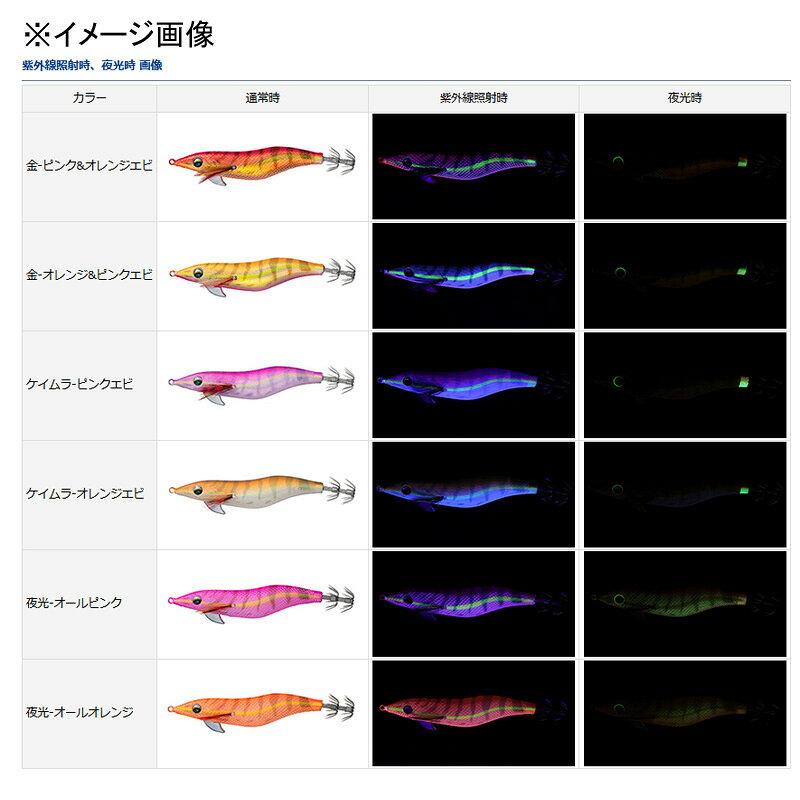 エメラルダスフォールLCラトルTypeS3.5夜光-オールオレンジ の商品画像3枚目