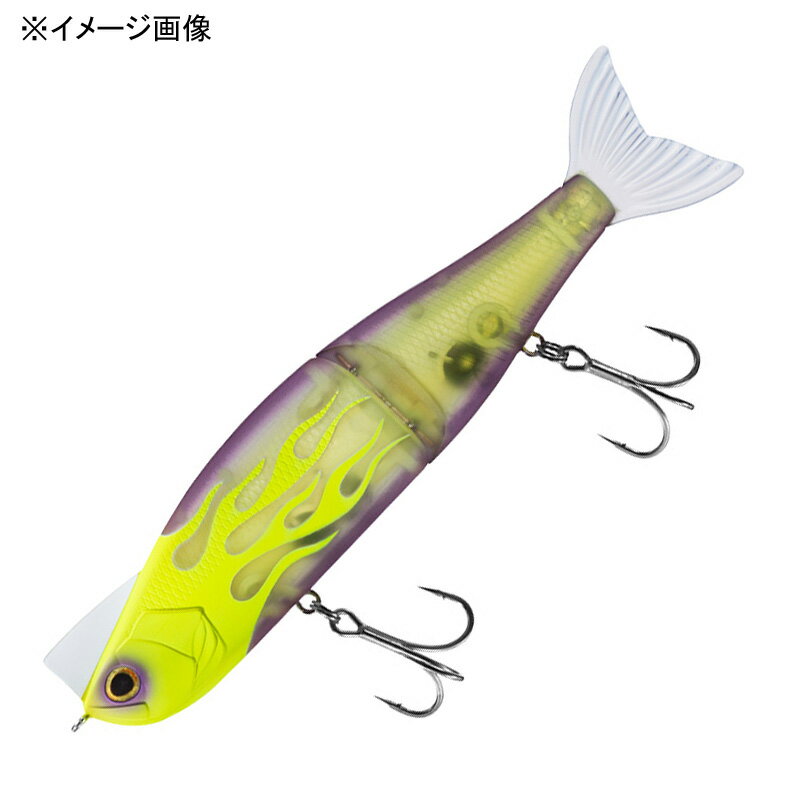 ダイワ(Daiwa) モアザン レイジーファシャッド J100S 100mm チャートファイヤークリアパープルサンド 07403452のサムネイル