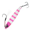 【12/5迄 最大2,000円OFF】 ダイワ(Daiwa) サムライジグR 40g ルミピンクゼブラ 07465998