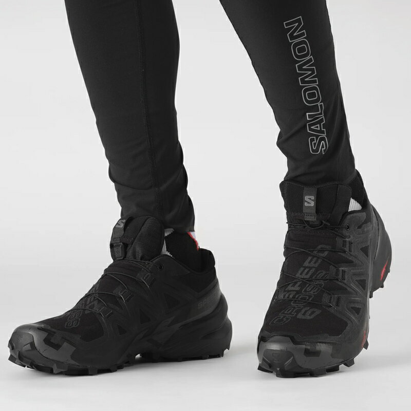 SALOMON(サロモン) 【24春夏】SPEEDCROSS 6 GORE-TEX(スピードクロス 6 ゴアテックス) 26.0cm BLACK/BLACK/PHANTOM L41738600