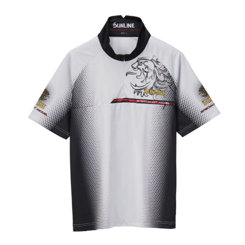 サンライン(SUNLINE) PRODRYシャツ(半袖) L ライトグレー SUW-04212CW