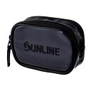 サンライン(SUNLINE) フィッシングポーチ(ダブル) SUNLINEブラック SFP-0157(4)