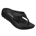 TELIC テリック W-FLIPFLOP W-フリップフロップ /リカバリーサンダル 25.5～26cm Black 958910