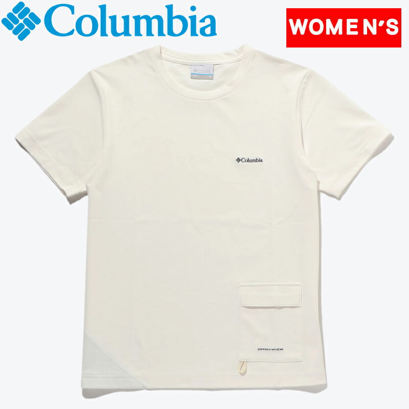 Columbia(コロンビア) 【23春夏】Women's マウンテンズ アーコーリング ショートスリーブ Tシャツ ウィメンズ M 125(SEA SALT) PL5912