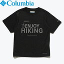 Columbia(コロンビア) Youth ENJOY MOUNTAIN LIFE SHORT SL TEE ユース L 031(CHARCOAL H) PY4895