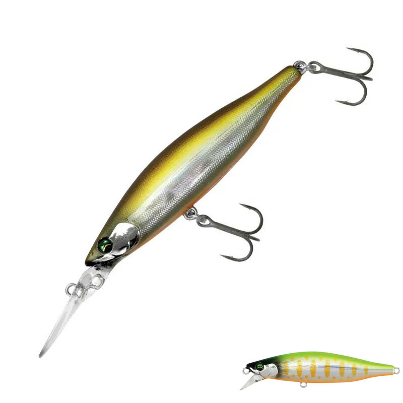 バスデイ(Bassday) もののふ 大鱒 DS 70mm Mo-020 ライムバック